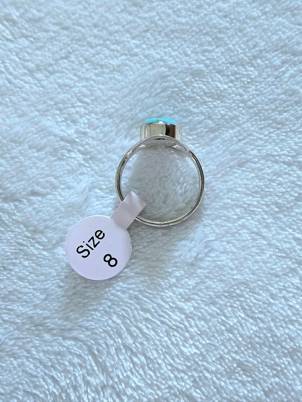 Sterling Silver🤍 Mexican🇲🇽 Turquoise Ring - NWT - Picture 14 of 16